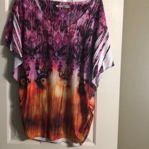 Maurice’s embellished short sleeve blouse